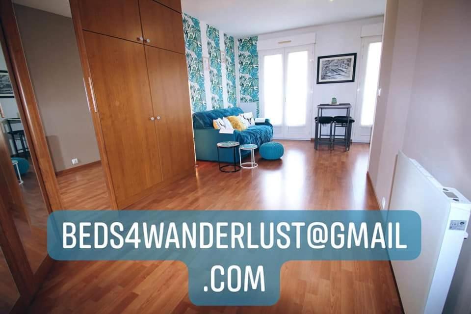 Studio Royal By Beds4Wanderlust - Place Du Marche Avec Parking Prive Фонтенбло Номер фото